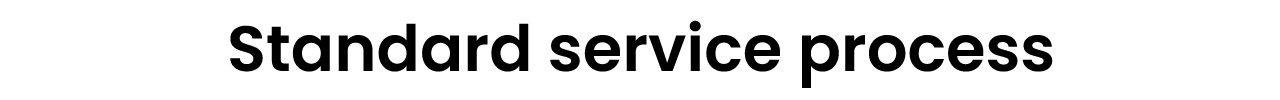 Standard service process