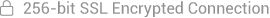 256-bit SSL Encrypted Connection