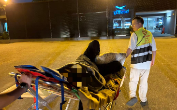 安哥拉到广州空中ICU