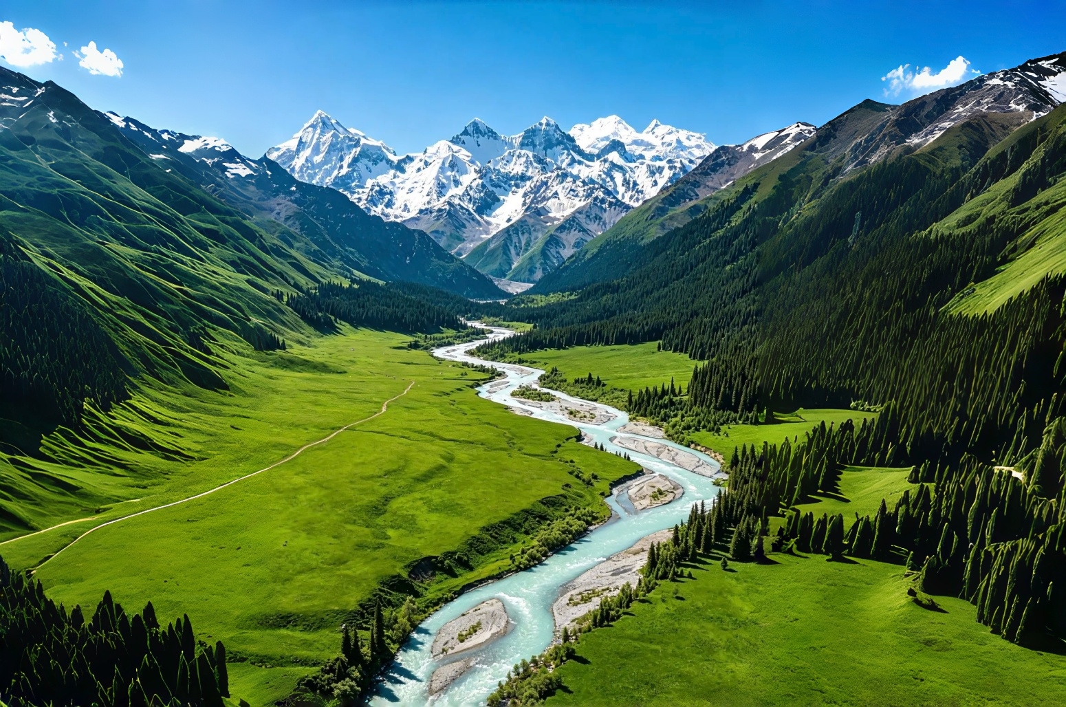 Pristine Natural Landscapes